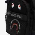 Black Color Cotton Bape Printed Side Bag For Women. 
