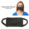 Black Disposable Face Mask - 50 Pcs. 