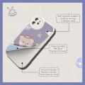 Waterproof Skin feel silicone Phone Case For OPPO A17/A17K Skin-friendly feel soft case Phone lens protection cute. 