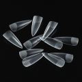 Deng Youzhou nail covers all nail family sharp boxes/piece 500 transparent nail salon ballet. 