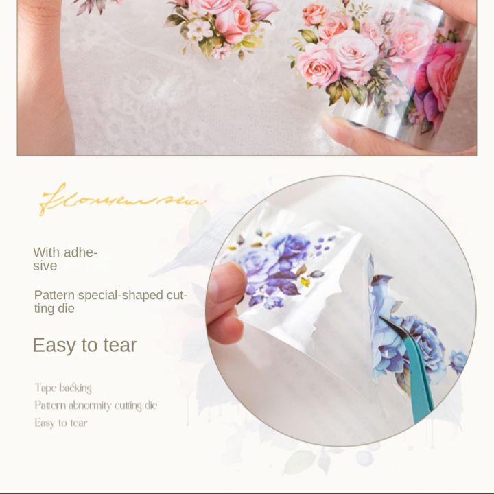 DIY%20Mr.Paper%20PET%20Washi%20Tape%20Journal%20Plant%20Flower%20Lovers%20Decorative%20Tape%20Vintage%20Scrapbooking%20Masking%20Tape%20-%20Image%203
