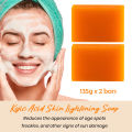 Kojic Acid Whitening Soap 120g for Skin Lightening, Dark Spot Removal, Hyperpigmentation, Even Tone, Smooth & Hydrated Glowing Skin. 