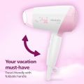 Philips Hair Dryer HP8120/00 | 1200 Watts |3 Heat and Speed Settings with Cool Shot |Quick Gentle Drying with Thermoprotect Care , Pink. 