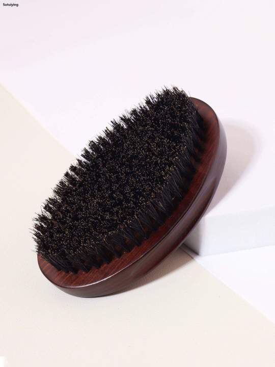 Sutuiying 1PCS beard brush, tames and softens facial hair, making your Sales promotion beard shiny and smooth, suitable for all types of beard