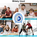 1 PCS Rechargeable Visual Timer with Clock and Night Light,60 Minute Countdown Timer ABS with Low Battery Reminder for Kids Adults. 