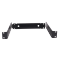 Rackmount Rack Metal Frame for Wireless Microphone System Black. 