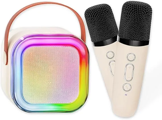 K12%20Mini%20Portable%20Bluetooth%20Karaoke%20Speaker%20with%20Dual%20Wireless%20Mic%20for%20Kids%20Adults,%20Different%20Magic%20Sound%20Effect%20RGB%20LED%20Colour%20Changing%20Light%20for%20Home%20Party,%20Birthday%20Gifts%20for%20Boys/Girls%20-%20Image%202