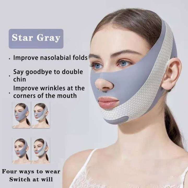 Chin Cheek Slimming Bandage Shaper V Line Face Lifting Anti Wrinkle Strap Band Sleeping Mask Beauty Health