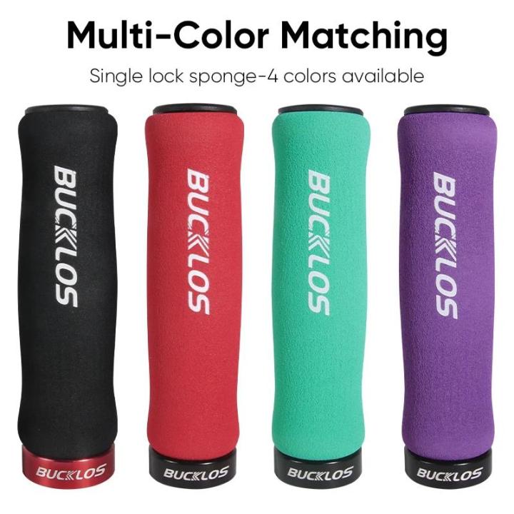 Brand%20new%20BUCKLOS%20Mtb%20Bicycle%20Grips%20Sponge%20Shock-absorbing%20Cycling%20Handlebar%20Sleeve%20Antislip%20Bike%20Handlebar%20Grip%20Comfort%20BMX%20Parts%20-%20Image%203