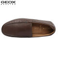 Geox Coffee Xense Moc A Pure Leather Semi Formal Shoes For Men. 