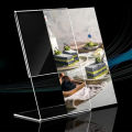 Acrylic Clear Business Card Holder Stand - 1.5mm Thick. 