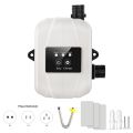 Water Pressure Booster Pump for Home 24V Automatic Shower Water Pressure Booster Silent Water Recirculating Pump with Power Adapter 150W Max Lift 92ft for Sprinklers Shower Kitchen Garden. 