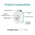 Portable Ultrasonic Pest Repellent with Spray Electric Mosquito Mouse Repeller. 