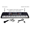 Electronic Piano Keyboard 61 Keys - Multi-function Portable Piano Keyboard With Charging Function For Electronic Organ Beginner. 