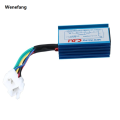 Wenefang 6 Pin Aluminum Alloy Racing CDI AC Box for CG125 Motorcycle High Quality 140CC 150cc 200cc Enginen Pit Bike Scooter ATV. 