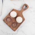 Wood Egg Holder Egg Organizer Rack Stackable Wooden Egg Storage Tray Wooden Egg Tray for Kitchen Restaurant Fridge. 