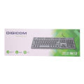 Digicom Model No. W12 Black Color Keyboard. 