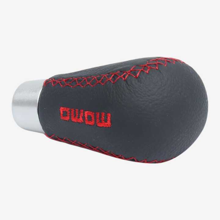 Black/Red%20Color%20Momo%20Leather%20Gear%20Knob%20-%20Image%203