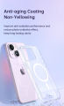 McDodo | Clear Magnetic Phone Case For iPhone 15. 