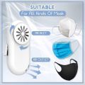 Air Purifier Mask Clip Air Purifier Face Mask with Fan Breathe Cooler Wearable Air Purifier ​for Mask. 