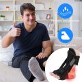 LutingHigh Quality ZaozhixunbaFifty percent discount 1/2Pcs Plantar Fasciitis Night Splint Adjustable Foot Drop Orthotic Brace with Massage Ball Unisex Night Splint for Easing Pains. 