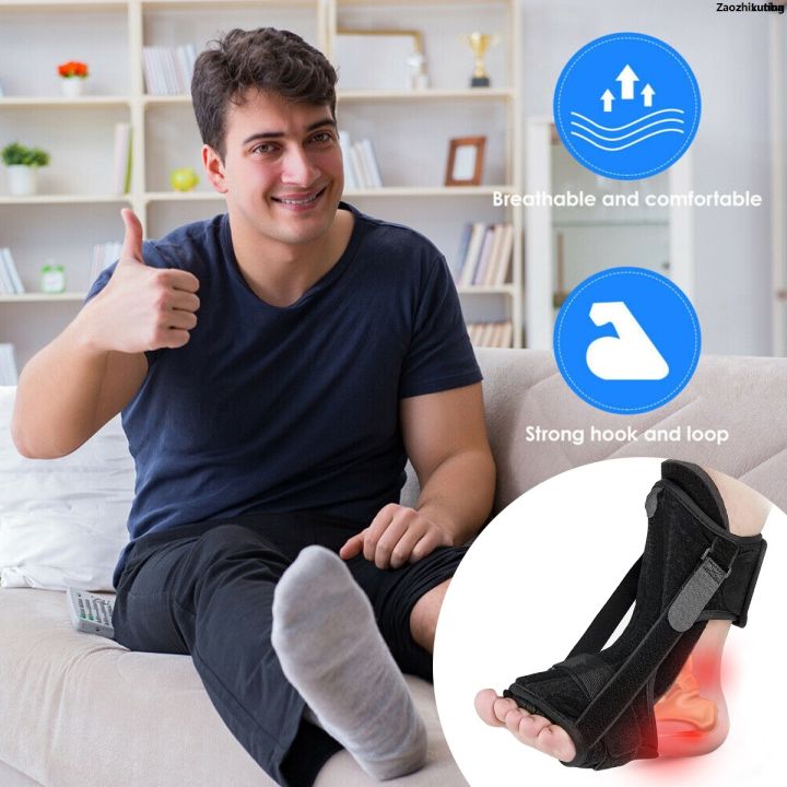 LutingHigh%20Quality%20ZaozhixunbaFifty%20percent%20discount%201/2Pcs%20Plantar%20Fasciitis%20Night%20Splint%20Adjustable%20Foot%20Drop%20Orthotic%20Brace%20with%20Massage%20Ball%20Unisex%20Night%20Splint%20for%20Easing%20Pains%20-%20Image%206