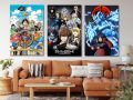 Anime Big Poster for Room Wall or Frame 5pcs. 