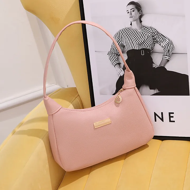 Lichee%20Leather%20Women%20Shoulder%20Bag%20Retro%20Solid%20Color%20Hobos%20Handbags%20Leisure%20Underarm%20Armpit%20Bag%20Fashion%20Exquisite%20Shopping%20Bag%20Cologo%20-%20Image%203