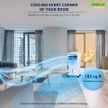 Symphony HICOOL 31T Personal Air Cooler For Home with Remote control & Powerful Blower, Knob Control, Honeycomb Pads, i-Pure Technology and Low Power Consumption (31L, White). 