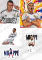 Kylian Mbappé Stickers Pack of 25 / 50 PCS  – Waterproof for Laptop, Guitar, Bike & Bottles. 