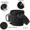 1Pcs Adjustable Atraps Workout Women Men Home Gym Cuff Attachment Exercise Training Ankle Strap Cable hine. 