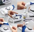 700W Mini Travel Steam Iron – Foldable Compact Handheld Iron with Adjustable Temperature & Steam Function. 