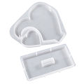 Large Photo Frame Resin Molds, Heart Shape Silicone Molds for Epoxy Resin, DIY Podazz. 