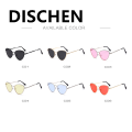 DISCHEN New style Small Vintage Cat Eye Sunglasses Woman Vintage Red Black Sun Glasses Female Ladies Cateyes Sunglass 2018 Retro Glasses. 