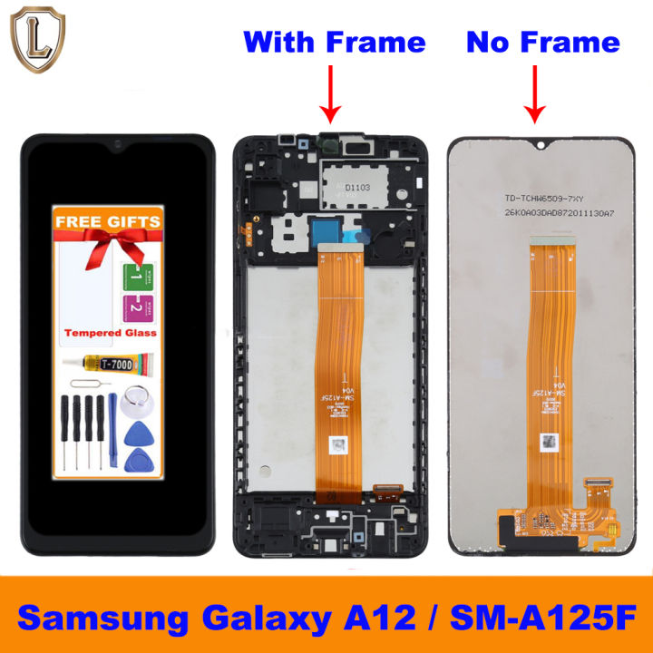 100%25%20Original%206.5"%20Display%20For%20Samsung%20Galaxy%20A12%20LCD%20Display%20For%20SamsungA12%20A125F%20with%20Frame%20Touch%20Screen%20Digitizer%20Replacement%20Parts%20-%20Image%202