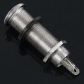 fasdaga 2X Electric Guitar Jack Chrome Threaded Cylinder Output Input Jack Plug Sockets 1/4 Inch for Electric Guitar. 