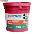 Control Lubricants Heavy Duty Multi Purpose 3 Grease NLGI 3 Lithium Soap Grease 3Kg. 