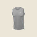 Doro Light Grey Sleeveless Dry-fit Sando For Men.. 