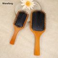 Wenefang Wooden Airbag Massage Comb Scalp Care Female Curly Hair Household High Quality High-grade Anti-static Hair Loss Large Board Makeup Comb. 