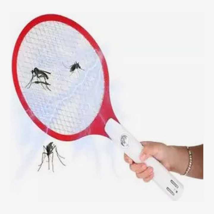 Electric Practical Insect Bug Fly Mosquito Zapper Swatter Killer Racket ...