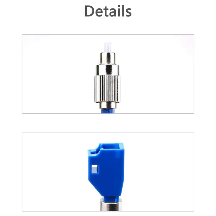 5Pcs%20Visual%20Fault%20Locator%20Adapter,%20Hybrid%20Fiber%20Optic%20Connector%20Adapter,Single%20Mode%209/125Um%20FC%20Male%20to%20LC%20Female%20Adapter%20-%20Image%204