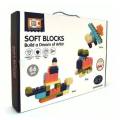 Soft Building Blocks for Toddlers 1-3 3-5 Educational Sensory Block Set Stacking Toys for 1+ 2 3 4 5 Year Olds. 