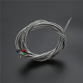 JAERBEE Set of 10 Pcs Stainless Steel Strings with Color Ball Ends for 5 String Electric Bass Guitar Replacement Parts. 