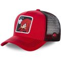 Spot High Quality Sonic Anime Snap Button Cotton Baseball Cap Men's Women's Hip Hop Mesh Truck Cap. 