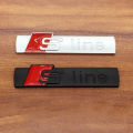 3D Metal Emblem Badge Car Sticker for Audi Sline Logo Auto Decal Accessories. 
