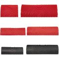 6Pcs DIY Rubber Wood Texture Graining Tool,Wood Pattern Painting Tool and Wood Grain Paint Tool for Wall Room Decoration. 