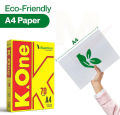K One A4 Size paper | Photocopy paper a4 | Printing Paper | a4 size paper bundle 500 sheets | KOne a4 paper (70 GSM). 