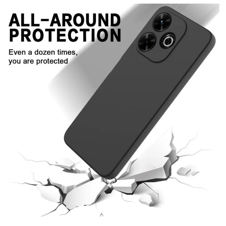 Silicone%20Case%20for%20Redmi%2013%204G-%20Camera%20Protective%20Flexible%20Phone%20Back%20Cover%20-%20Black%20-%20Image%203