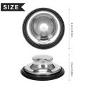 3 3/8 Inch Kitchen Sink Stopper Stainless Steel Garbage Disposal Plug Kitchen Sink Plug Fits Standard Kitchen Drain Size. 