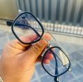 Unisex Blue Ray Cut Uv Protected Anti Scratch Eye Glass With Metal Frame For Mobile Gaming Reading Tv Laptop Pc & Driving. 